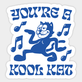 Kool Kat Sticker